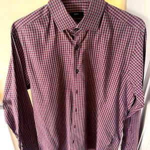 Boss Mens shirt size 42/16.5